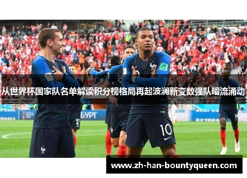 从世界杯国家队名单解读积分榜格局再起波澜新变数强队暗流涌动 从世界杯国家队名单解读积分榜格局再起波澜新变数强队暗流涌动